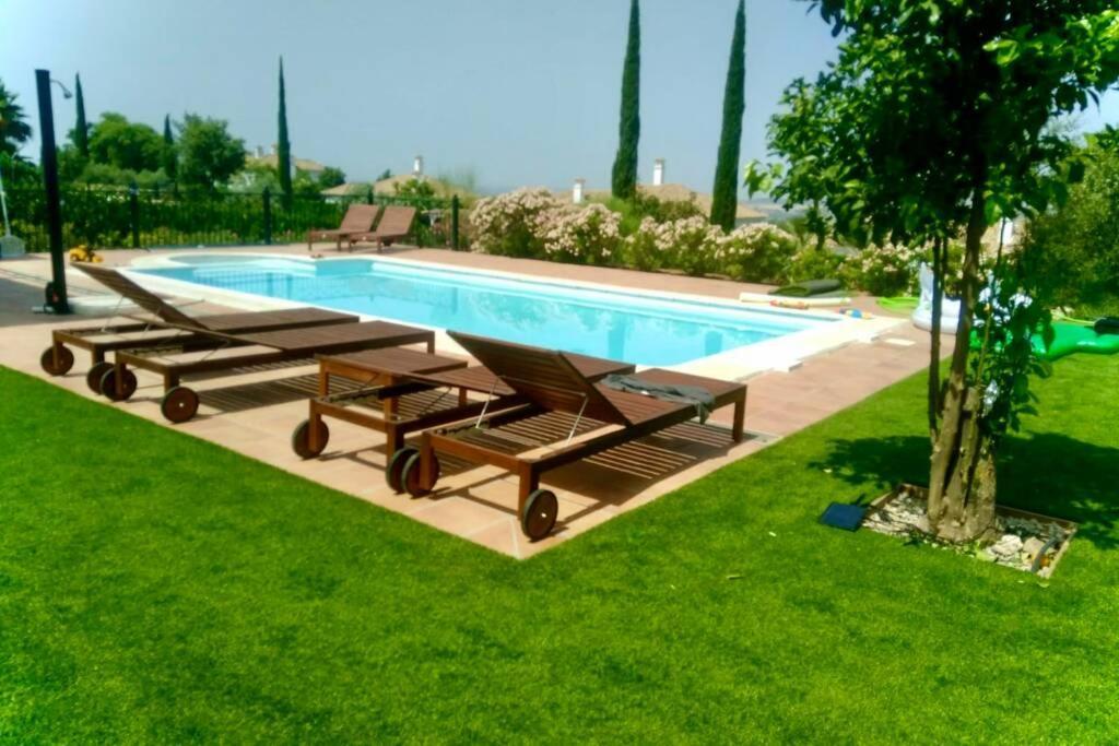Villa Exclusiva Con Piscina Privada, La Tina Golf Arcos de la Frontera Eksteriør billede